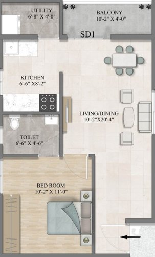  impact-sanvi-aero-gardens Floor Plan Floor Plan