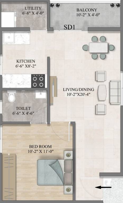  impact sanvi aero gardens Floor Plan Floor Plan