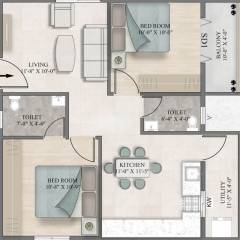  impact-sanvi-aero-gardens Floor Plan Floor Plan
