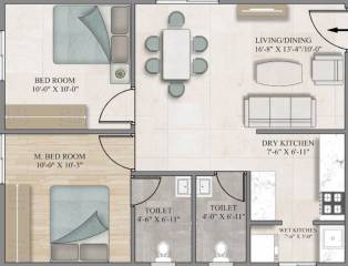  impact-sanvi-aero-gardens Floor Plan Floor Plan