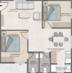  impact-sanvi-aero-gardens Floor Plan Floor Plan