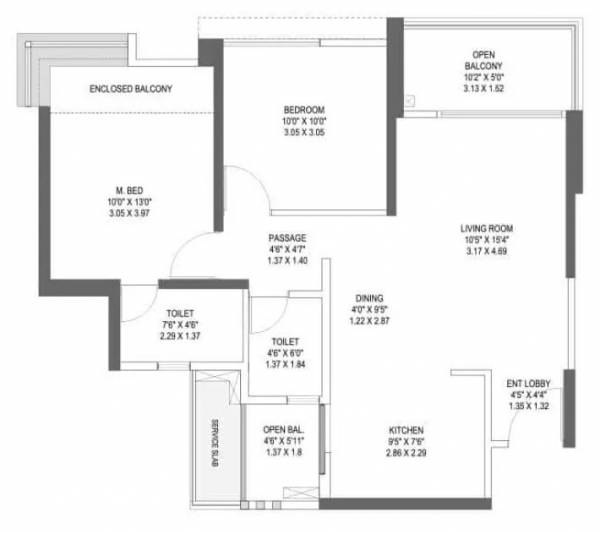  park-titan-phase-v Floor Plan Floor Plan
