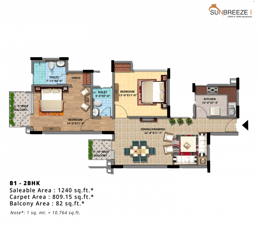 Floor Plan bbd green city sunbreeze 1 Floor Plan Floor Plan