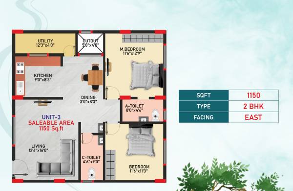  akshaya-nidhi Floor Plan Floor Plan