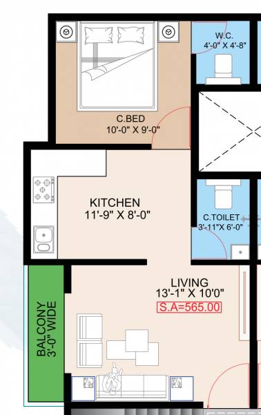  vasundhara-residency Floor Plan Floor Plan