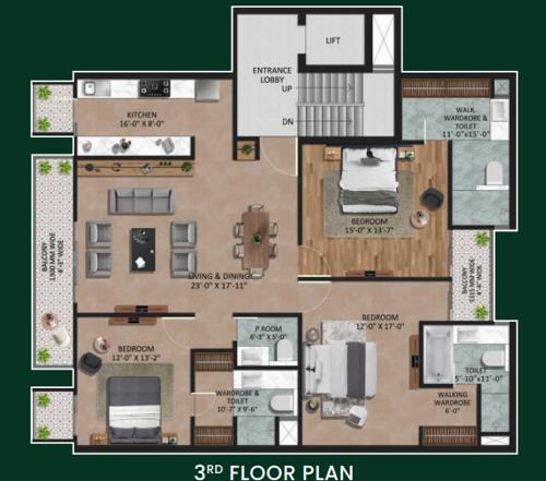  radhaya-urban-casa Floor Plan Floor Plan