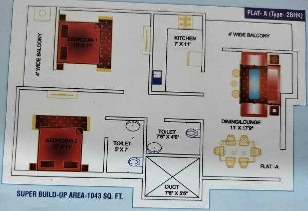  apartment Floor Plan Floor Plan