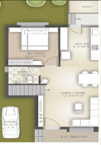  sakaar Floor Plan Ground Floor Plan