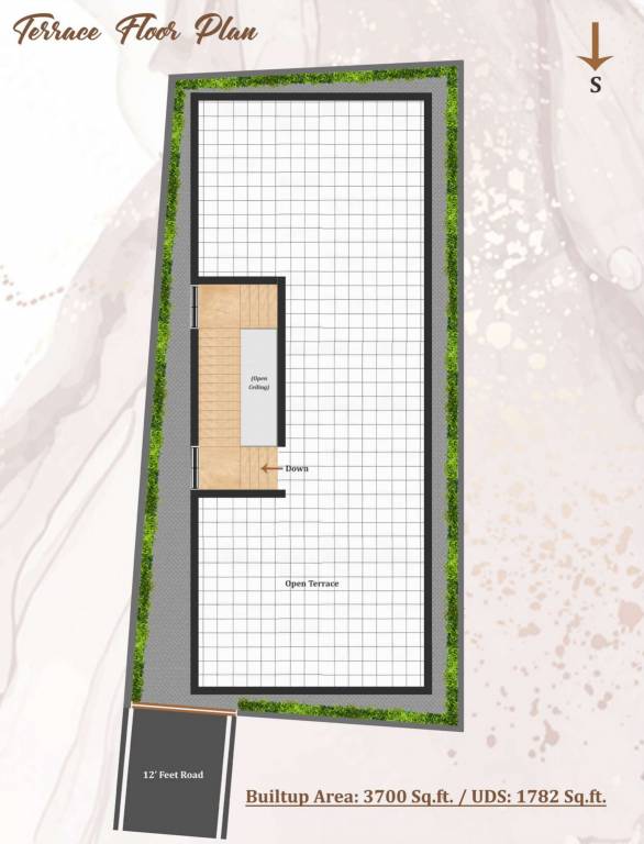 Terrace Floor Plan cruzon villas Floor Plan Terrace Floor Plan