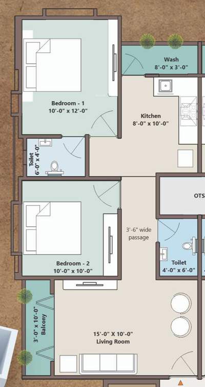  meera flats Floor Plan Floor Plan