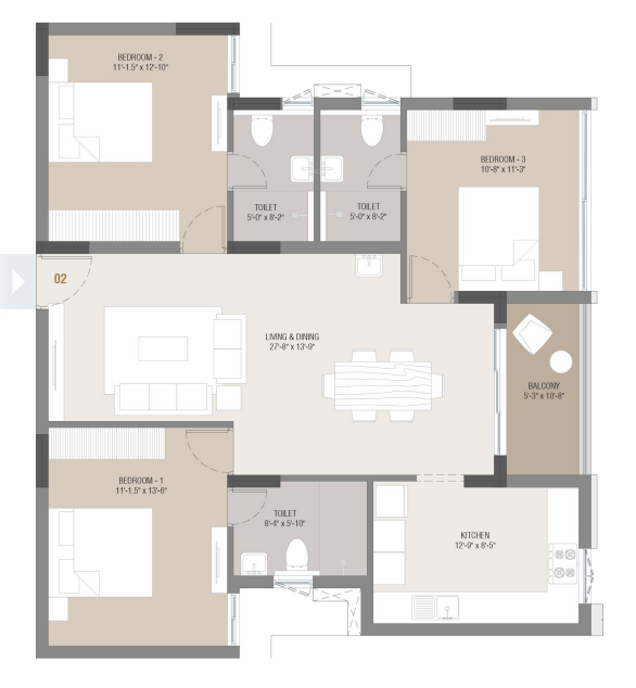  ankur aralias Floor Plan Floor Plan