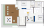 Upper Level Penthouse Plan green-view Floor Plan Upper Level Penthouse Plan
