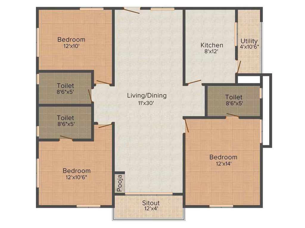  diamond city  Floor Plan Floor Plan