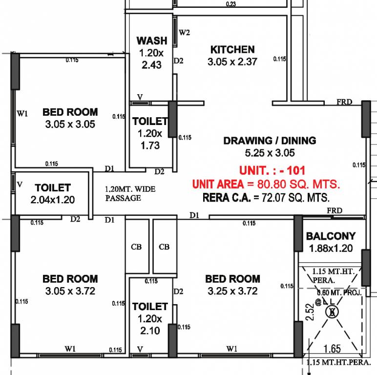 Floor Plan madhuram aura Floor Plan Floor Plan