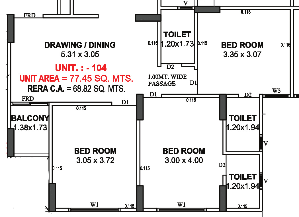 Floor Plan madhuram aura Floor Plan Floor Plan