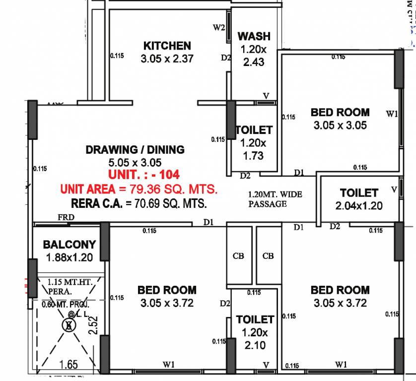 Floor Plan madhuram aura Floor Plan Floor Plan
