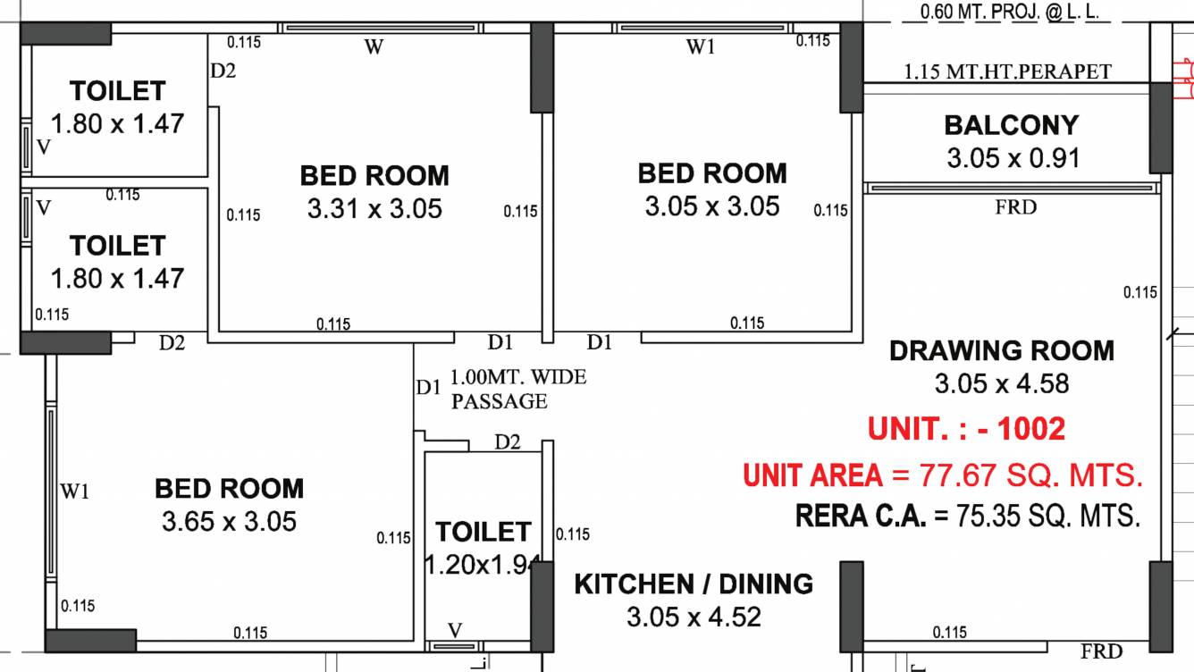 Floor Plan madhuram aura Floor Plan Floor Plan