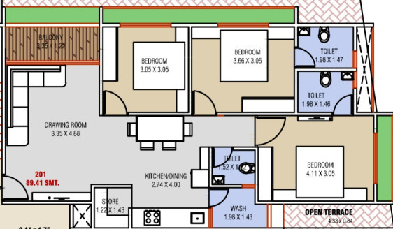 Floor Plan omkar lifestyle Floor Plan Floor Plan