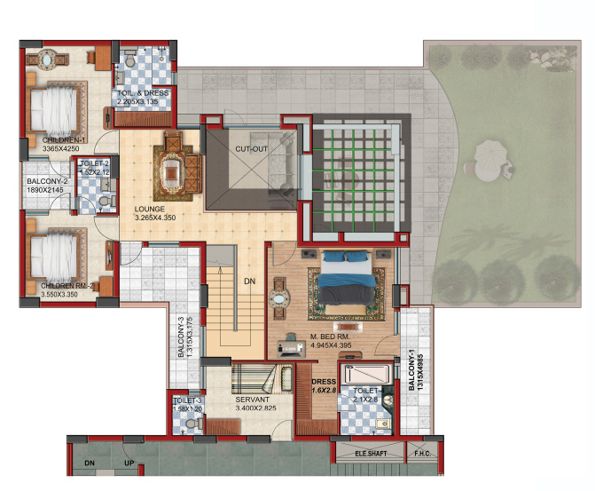 Upper Level Duplex Plan meadows Floor Plan Upper Level Duplex Plan