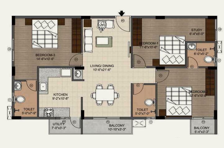Floor Plan magnolia Floor Plan Floor Plan