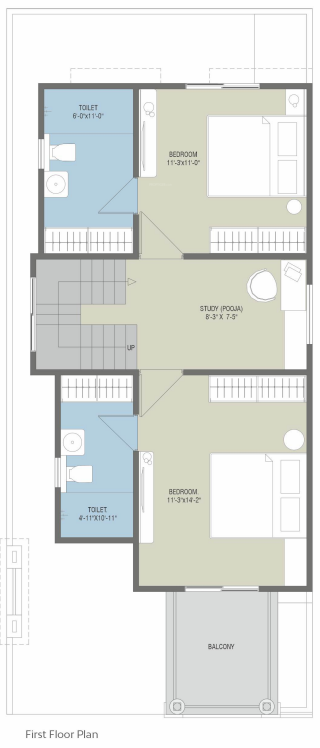 auro 44 Floor Plan First Floor Plan