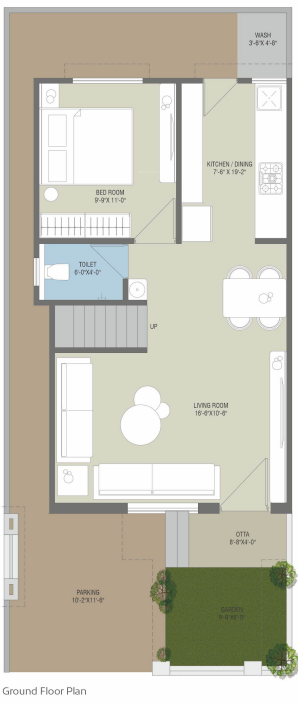 auro 44 Floor Plan Ground Floor Plan