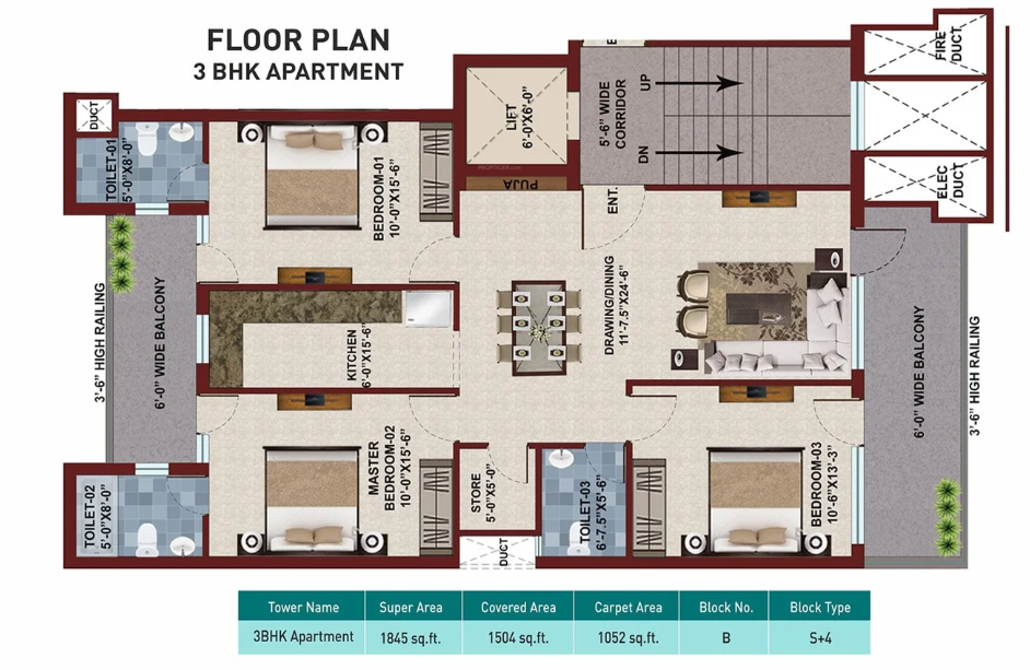 Floor Plan city of dreams phase 1a Floor Plan Floor Plan