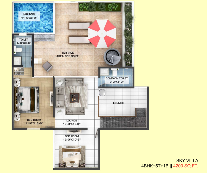 Terrace Floor Plan river valley Floor Plan Terrace Floor Plan