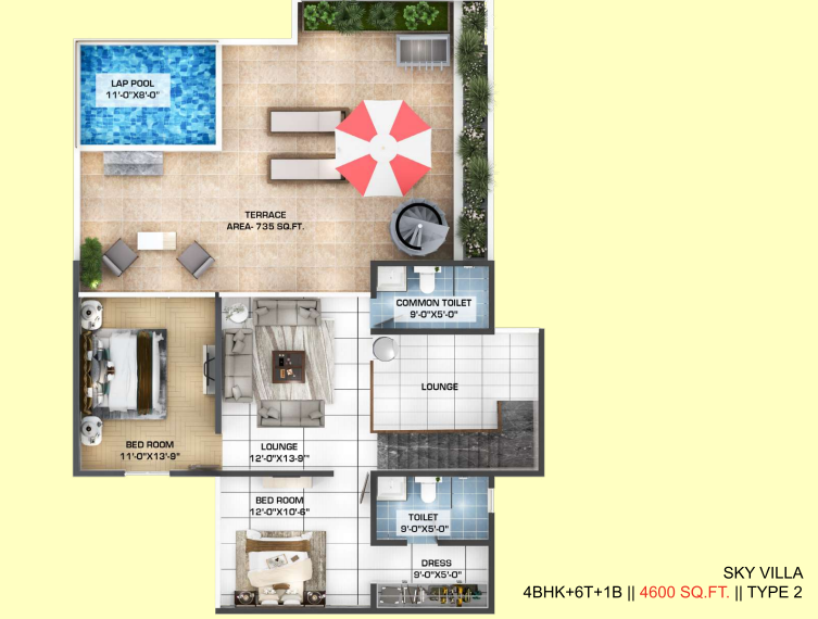 Terrace Floor Plan river valley Floor Plan Terrace Floor Plan