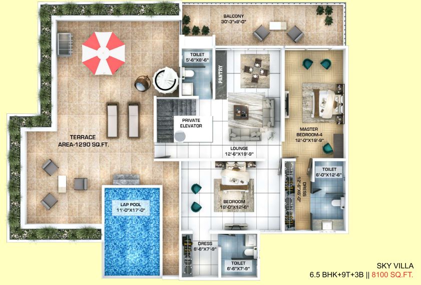 Terrace Floor Plan river valley Floor Plan Terrace Floor Plan
