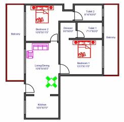  pari-heights Floor Plan Floor Plan