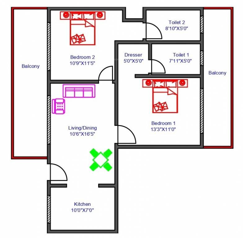 pari heights Floor Plan Floor Plan