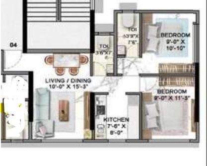  vatika roha palash Floor Plan Floor Plan