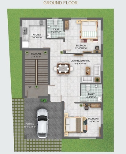 city Floor Plan Ground Floor Plan