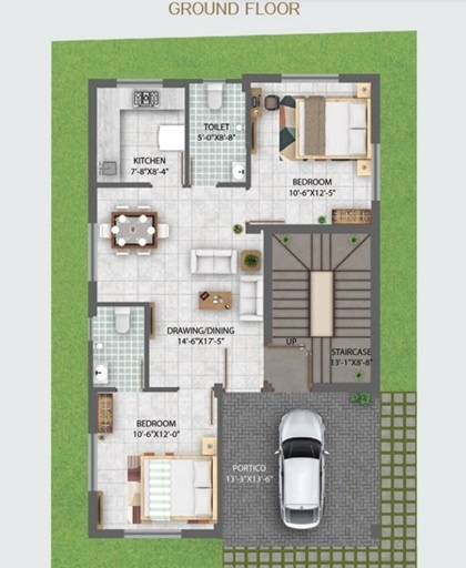 city Floor Plan Ground Floor Plan