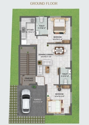 city Floor Plan Ground Floor Plan