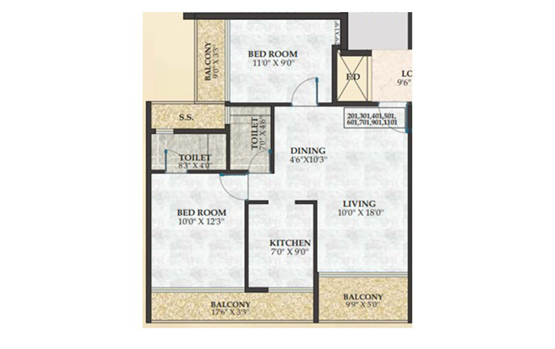  hari om bhakti Floor Plan Floor Plan