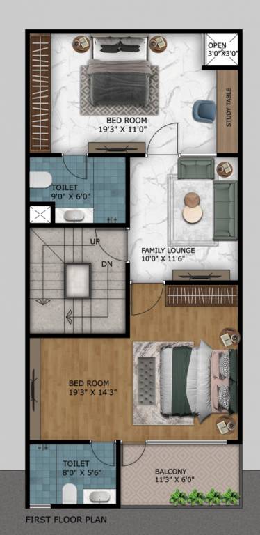 ashoka raj villas Floor Plan First Floor Plan