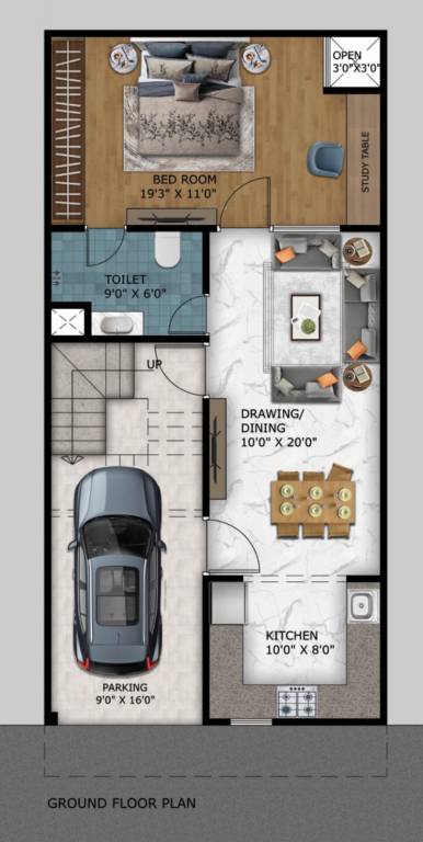 ashoka raj villas Floor Plan Ground Floor Plan