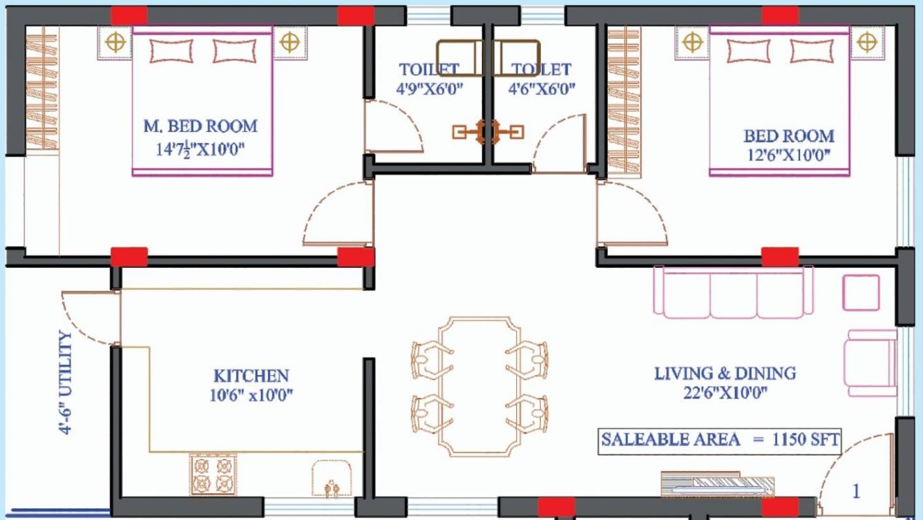 Floor Plan varadhi enclave Floor Plan Floor Plan