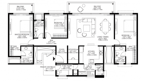  tiara Floor Plan Floor Plan
