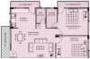 Passion Ventures Comforts Floor Plan (2BHK+2T)