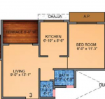 Floor Plan  vedant-millenia-happiness-phase-ii-wing-b Floor Plan Floor Plan
