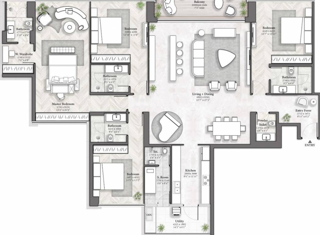 Floor Plan yoo one phase i Floor Plan Floor Plan