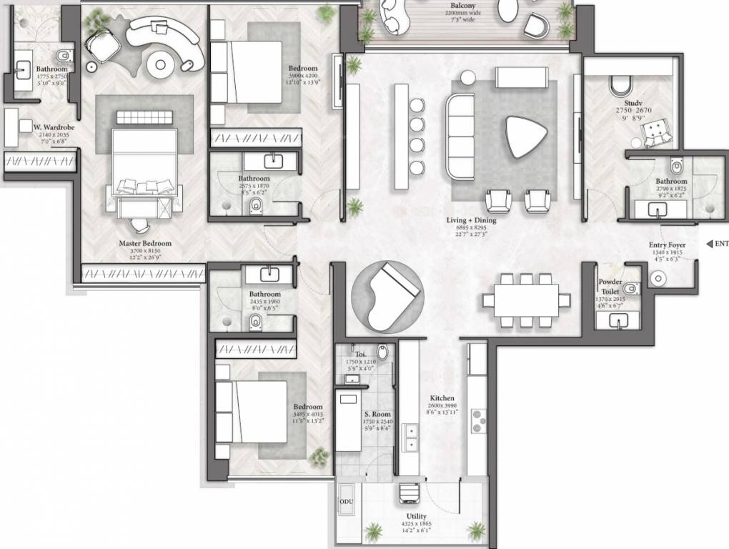 Floor Plan yoo one phase i Floor Plan Floor Plan