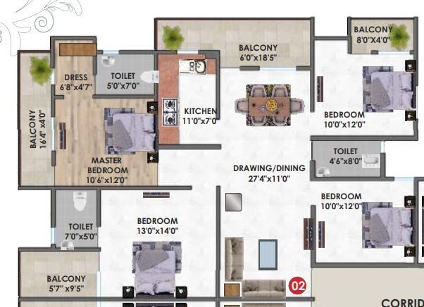 Floor Plan nagar township Floor Plan Floor Plan