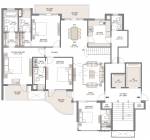  palm-terraces Floor Plan Lower Level Penthouse Plan