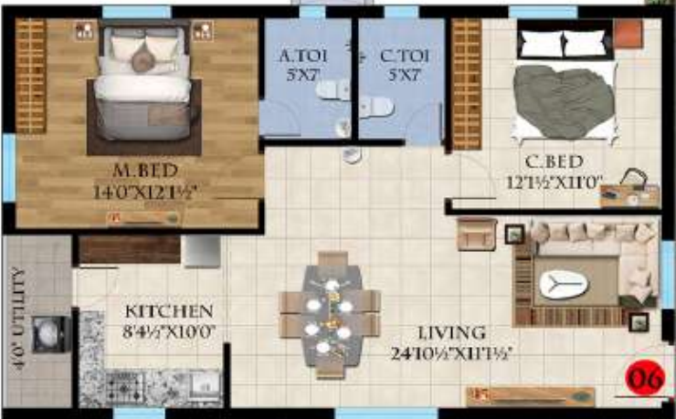 Floor Plan riddhis taranto Floor Plan Floor Plan