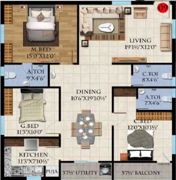 Floor Plan riddhis taranto Floor Plan Floor Plan