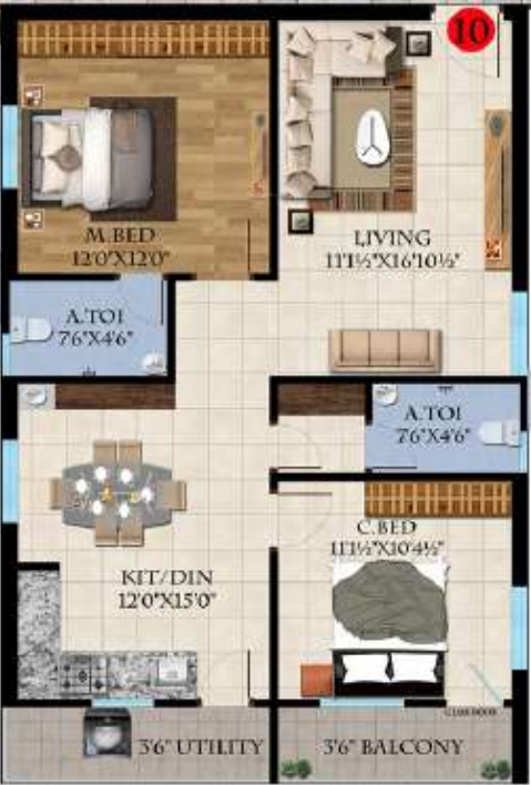 Floor Plan riddhis taranto Floor Plan Floor Plan
